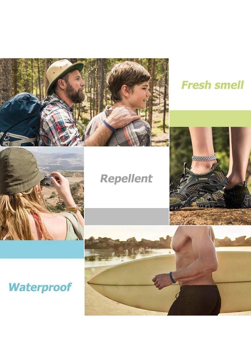 Generic - Mosquito Repellent Bracelet 12 Pack, Natural Anti Bug Wristbands 100%Ingredient for Adults & Kids, Outdoors up to 300 Hours of Protection for Sports and Outdoor Activities - Image 1