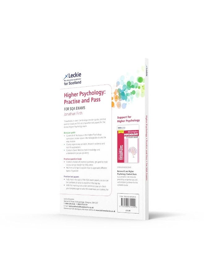 null - Practise and Pass Higher Psychology Revision Guide for New 2019 Exams: Revise Curriculum for Excellence SQA Exams - Image 1