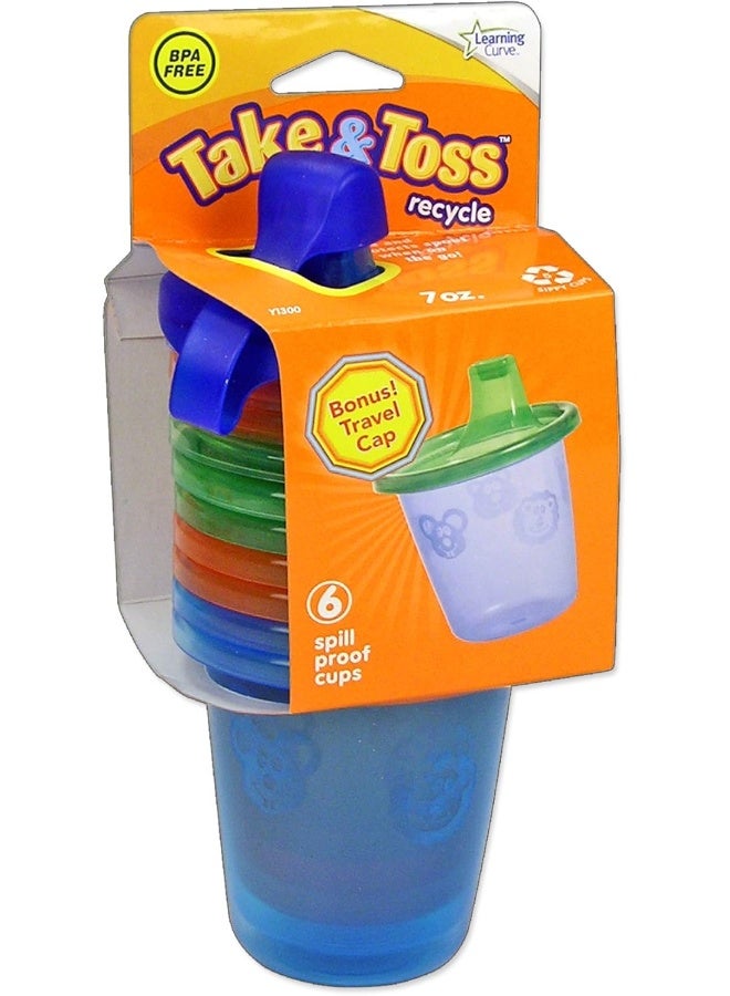 The First Years Take & Toss Spill-Proof 7 Ounce Cups - Image 3