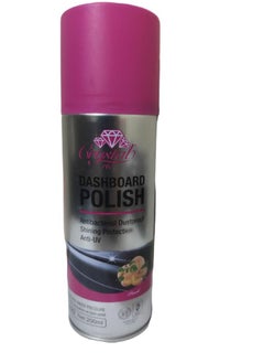 Dashboard polish and cleaner with peach scent