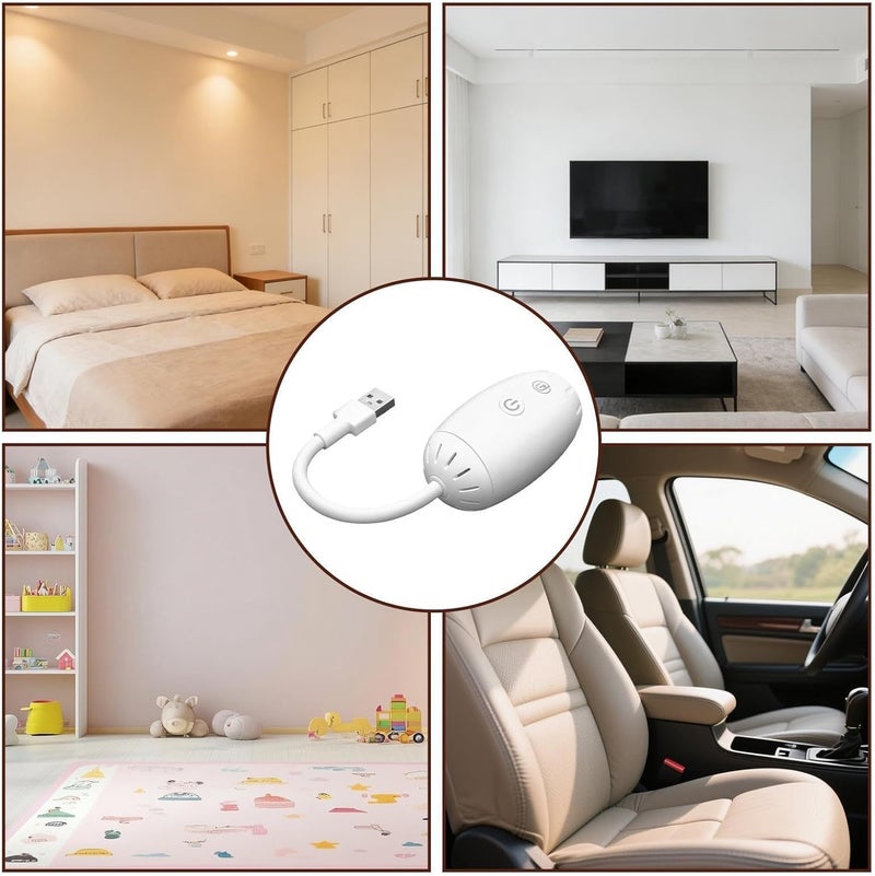 Genérico USB Projector Light | Ambient LED Light for Vehicle with Levels, Interior LED Projector Lights, Truck Sedan Travel Camping Room Bedroom Living Room Apartment - Image 4