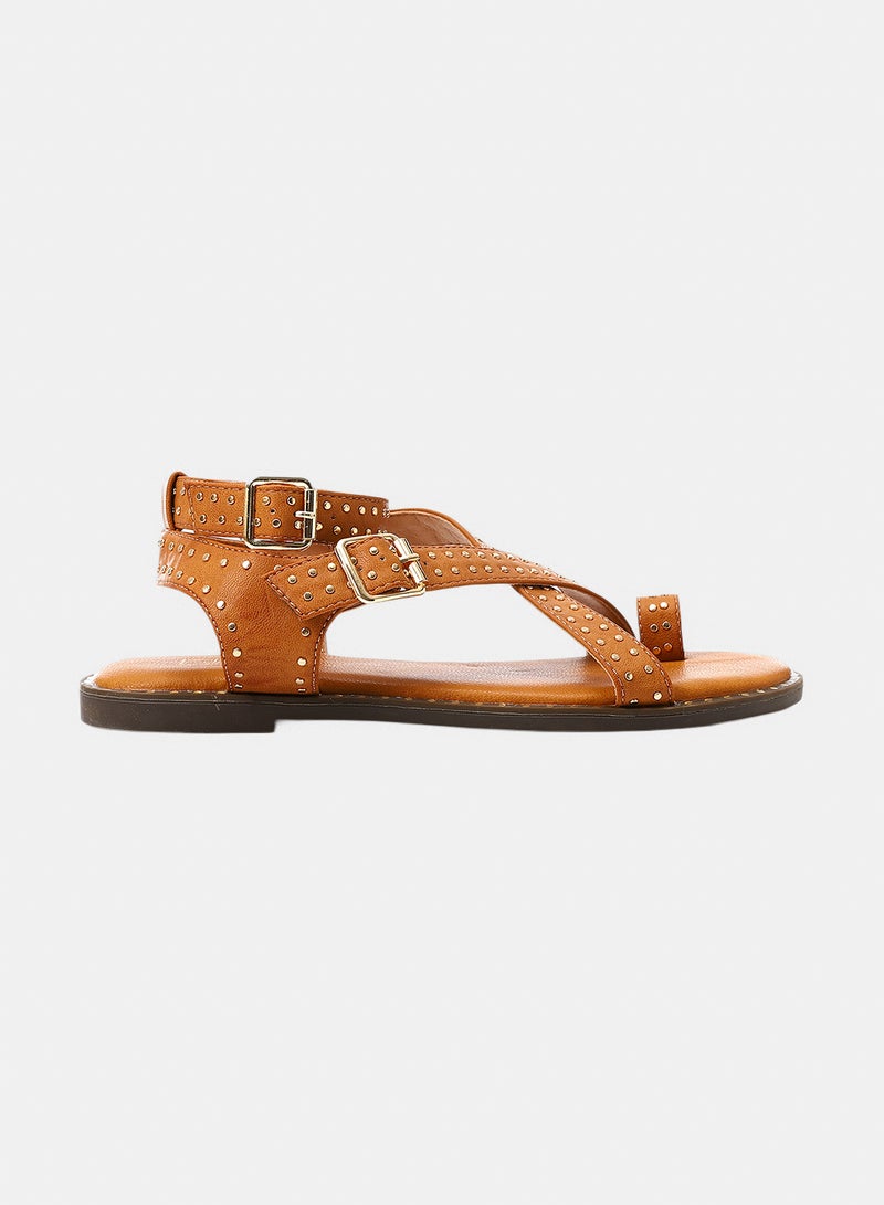 Dejavu Shoes JAL-DJTX-001  Criss-Cross Strap Sandal For Women - Image 2