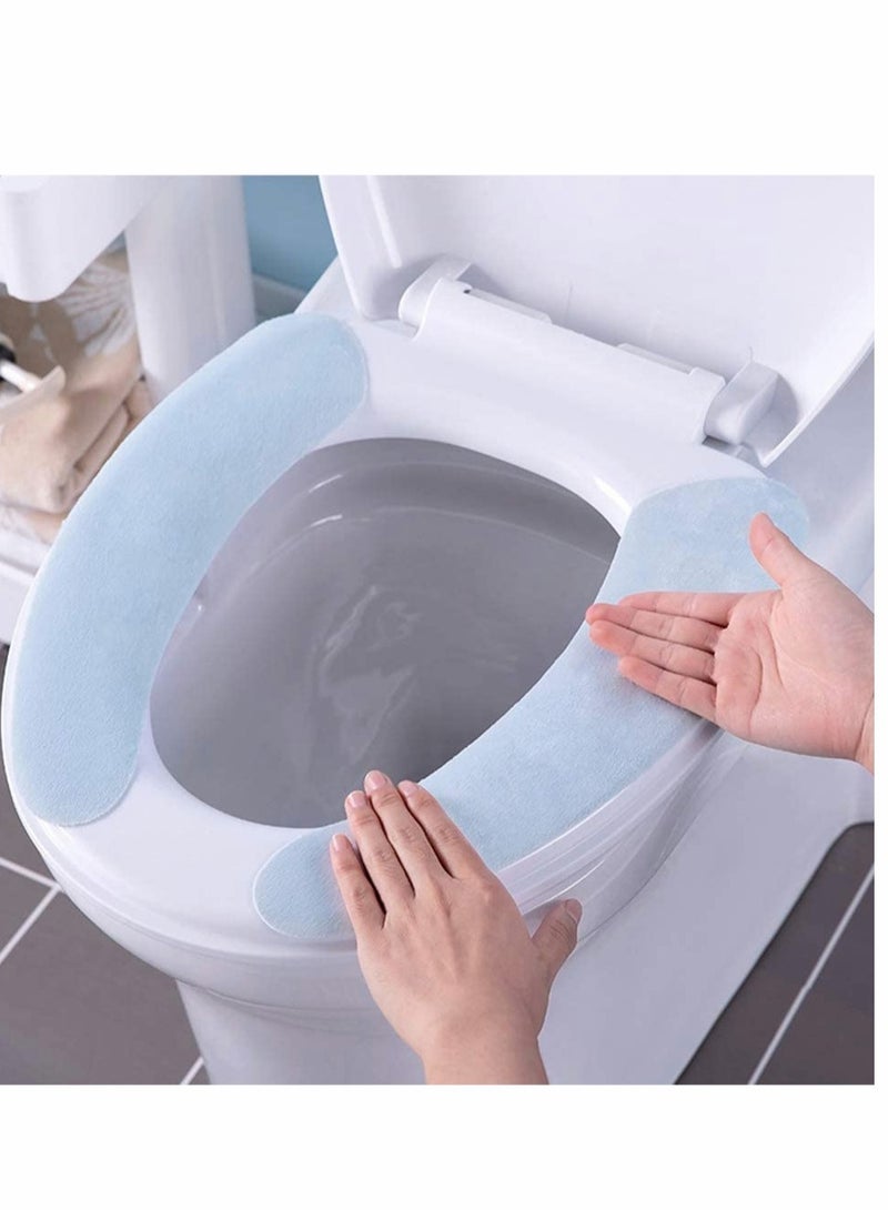 KASTWAVE Toilet Seat Covers, 12 Pair Toilet Seat Cushion Bathroom Toilet Seat Cushion - Image 2