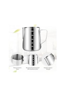 Generic Milk frothing pitcher - high quality stainless steel - 550ml  - Image 4