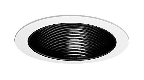 NICOR Lighting 6 inch Single Piece Baffle Trim, White (17503) - Image 5