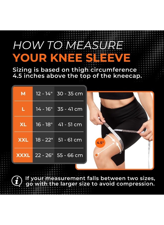 INCREDIWEAR Incrediwear Grey X-Large Knee Sleeve Support Brace  - Image 3