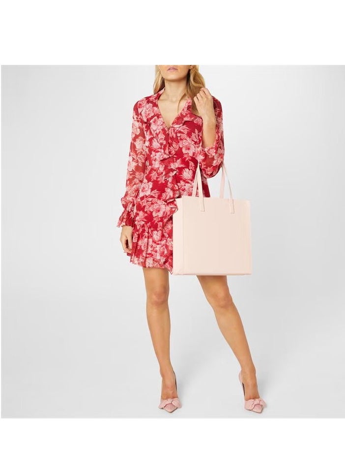 Ted Baker Ted Baker Soocon Large Women's Crosshatch Tote Bag  - Image 3