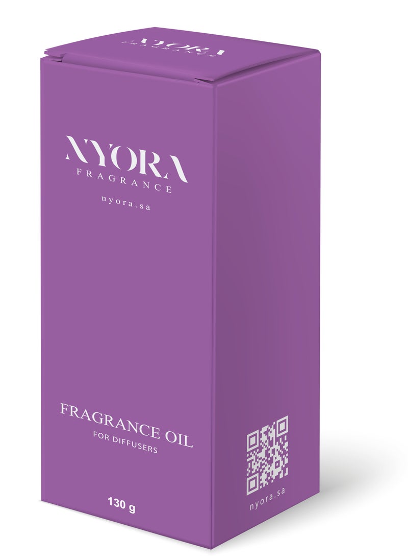 NYORA - NYORA MAJESTY Essential Oil for Aroma Diffusers, A calming blend of lavender and mint, enhanced by the elegance of patchouli and vanilla. for a refreshing, tranquil atmosphere. 130g (~130ml) - Image 1