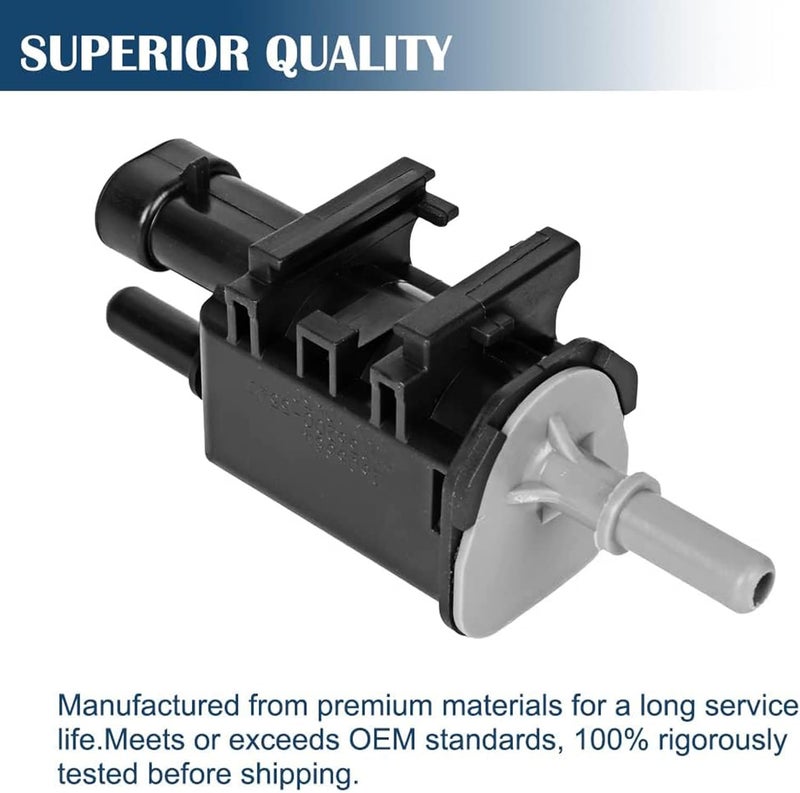 RICH AUTO RICH Vapor Canister Purge Valve Compatible with 2004-2020 Chevy Tahoe Silverado Suburban Malibu GMC Sierra Yukon Part # 214-1680 911-032 2141680 - Image 2