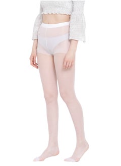 BYC WOMEN'S PANTYHOSE STOCKING - FREE SIZE - WHITE (PACK OF 3)  - Image 3
