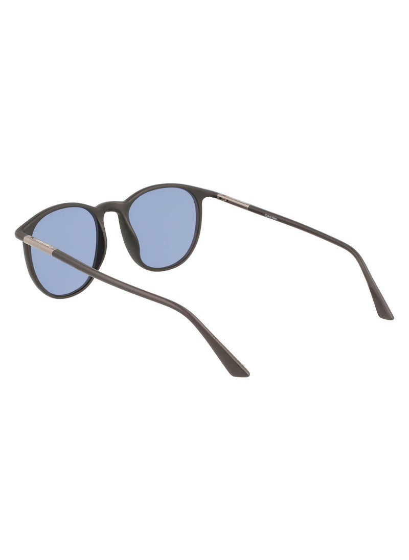 CALVIN KLEIN - Full Rim Bio Injected P-3 Calvin Klein Sun Ck22537S 5319 (002) Matte Black - Image 1