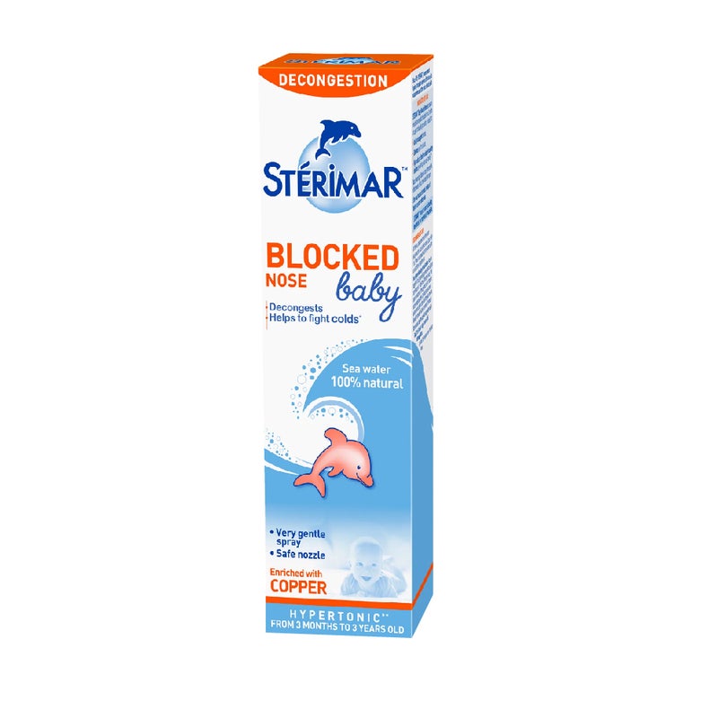 Sterimar Blocked Nose Baby Nasal Spray, 50 ml - Image 2