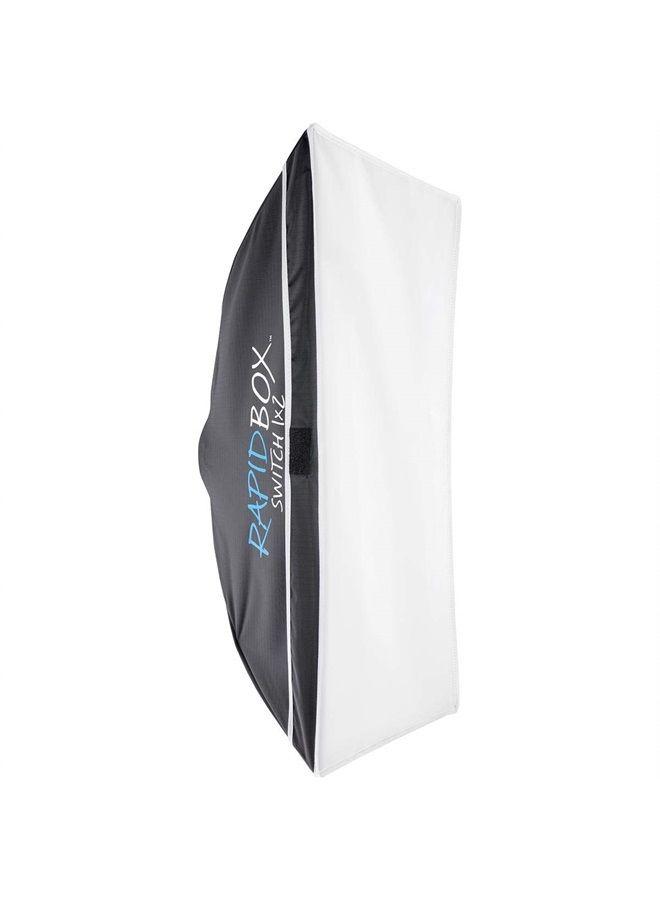 Westcott Rapid Box Switch 1x2 Portable Photography Studio and On Location Stripbank Softbox Kit - Compatible with Multiple Photography Lighting Brands - Image 1