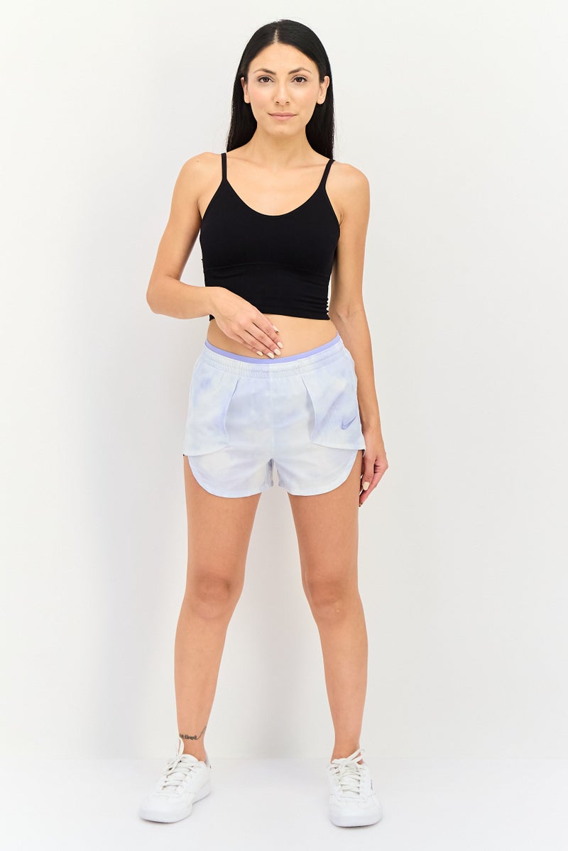 Nike Women Sportswear Fit 2 In 1 Running Shorts, Multicolor - Image 2