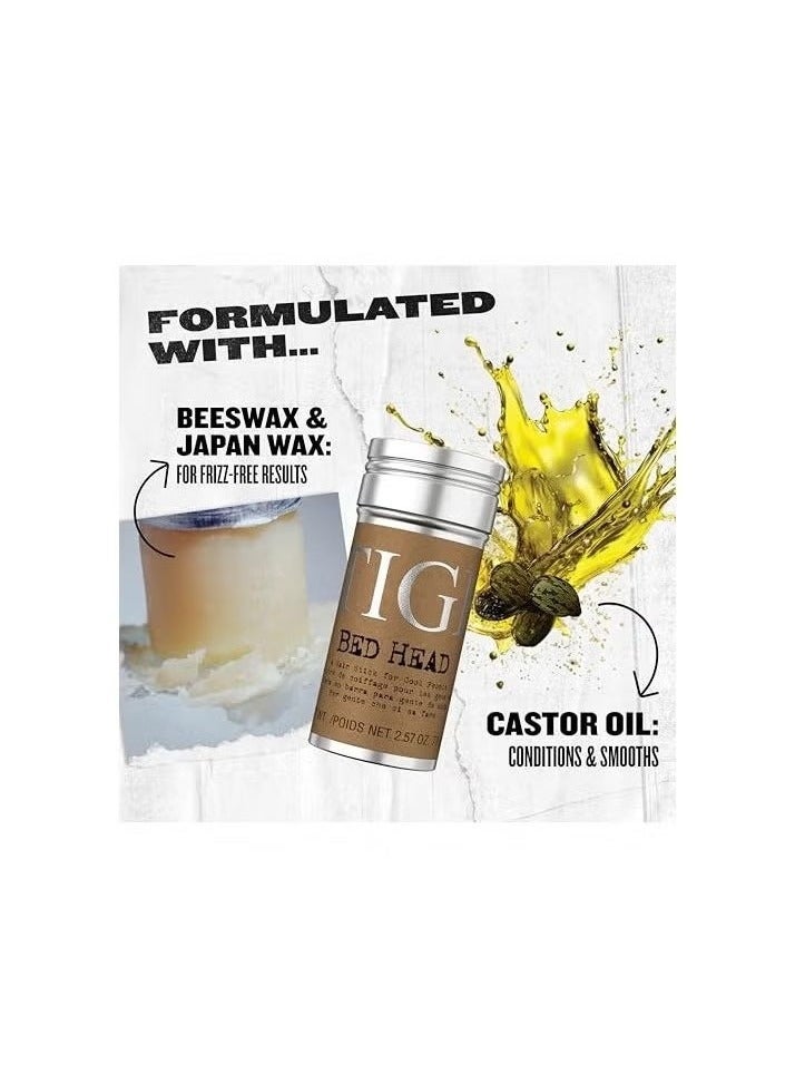 Bed Head Tigi Hair Wax Stick For Cool People, Pliable Hold, Hair Styling Product With Beeswax - 75g - Image 2