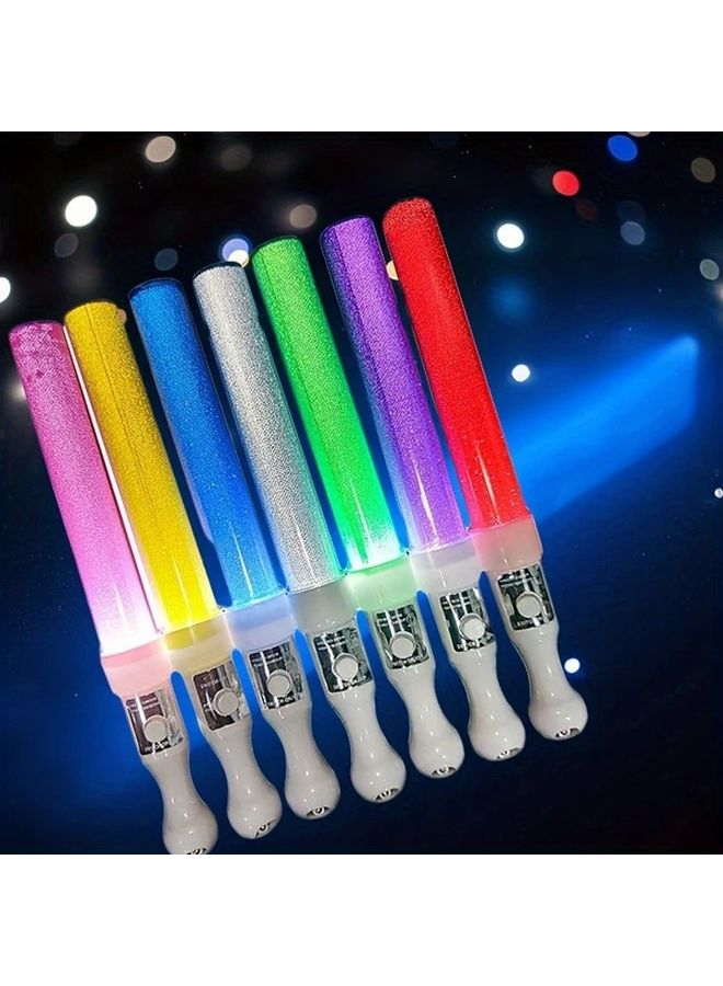 Yellow LED Light Stick Battery Powered For Festivals Concerts Camping Halloween - Image 4
