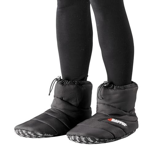 Baffin unisex-adult Cush Insulated Slipper Booty, Black, LG (US Men's 7-8, US Women's 9-10) Medium - Image 5