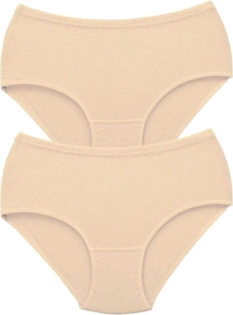 هوليا بوتيك Hulya Butik Yar Butik 3 Piece Cotton High Waist Women's Panties