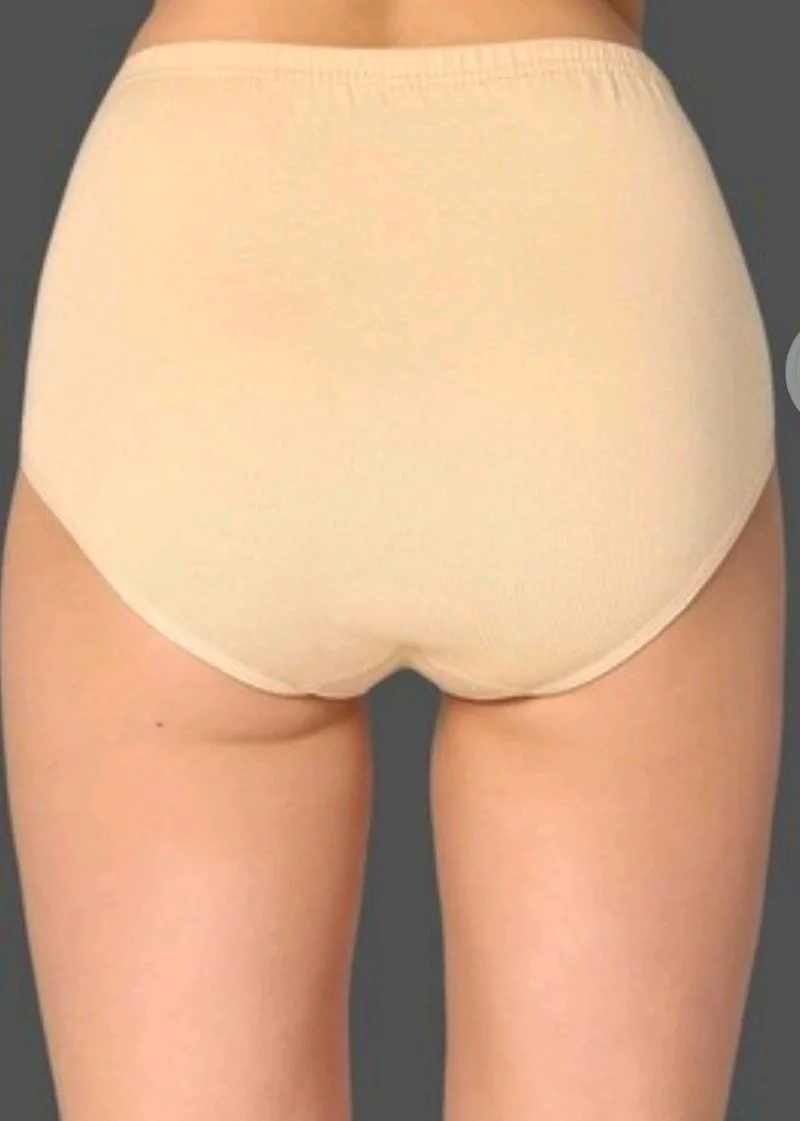 هوليا بوتيك Hulya Butik Yar Butik 3 Piece Cotton High Waist Women's Panties