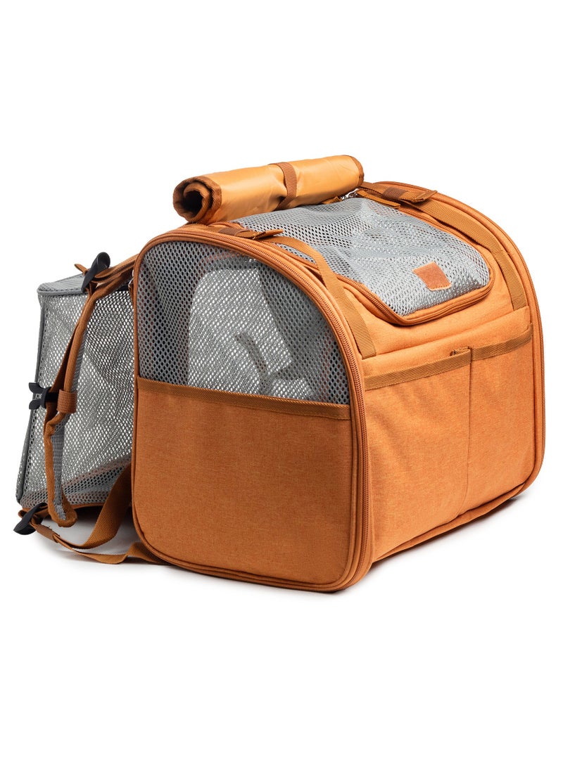 general The cat bag can be expanded and breathable, and the light cat backpack dog pet bag cat backpack cat bag can be expanded - Image 1