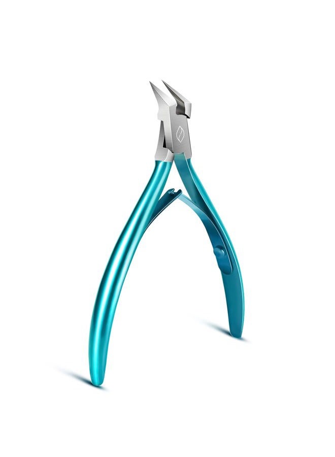 FERYES Toenail Clipper Straight Blade for Ingrown and Thick Nails - Stainless Steel and Sharp Pointed Tip Ingrown Nail Clipper – Wide Jaw Toe Nail Cutter Podiatry Tool - Image 1
