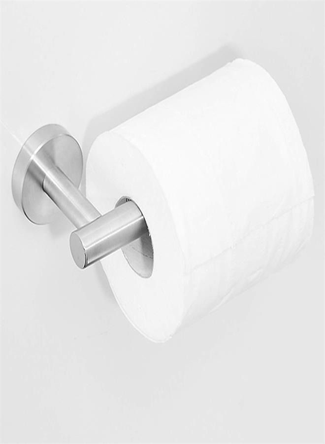 3 Piece Bathroom Accessories Set Matte, Modern Stainless Steel Bath Fixtures Kit with Hand Towel Ring, Toilet Paper Holder, Robe Towel Hook  - Image 3