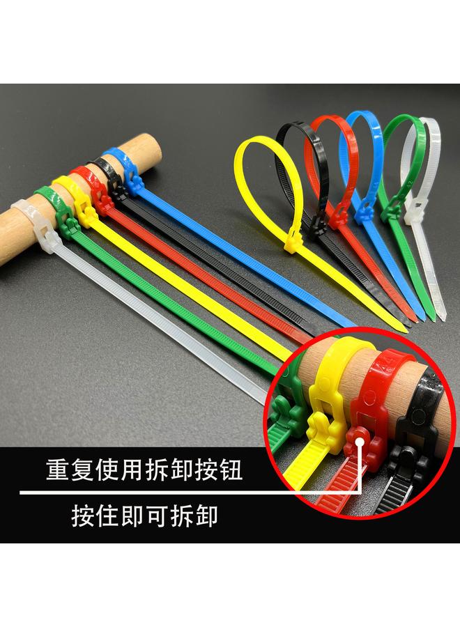 Bluejw Buckle Nylon Tie Removable Recycling Loosable Industrial Grade Buckle Nylon Tie Buckle  - Image 4