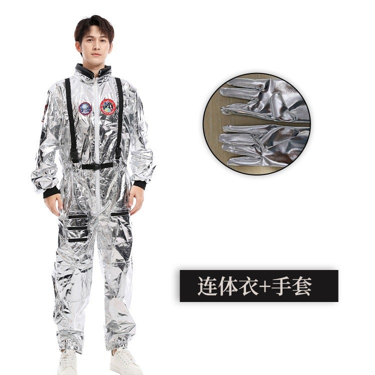 Astronaut Space Suit Costume for Women Cosplay Role Play Stage Performance Outfit