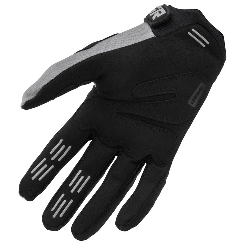 MSR Legend Tactical Touchscreen Dirt Bike Motocross MTB Airsoft Paintball Gloves for Men Women Small Grey - Image 2