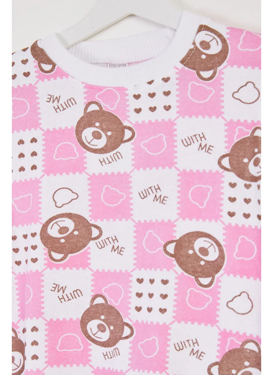 Tofisa Boy Pink Printed Pajama Set - 26450