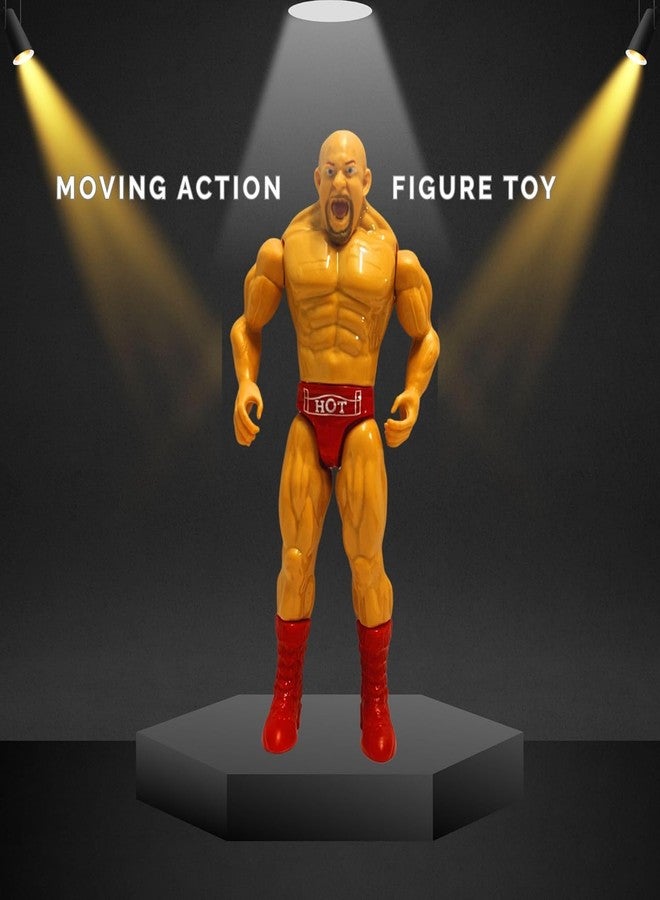 Mallexo Realistic Action Figures Ultimate Warrior Wrestling Miniature Toys for Kids 3+| 2PCs Random Championship Wrestler Figurine Toy Playset for Boys & Girls Birthday Gifts for Children Decor Items - Image 2