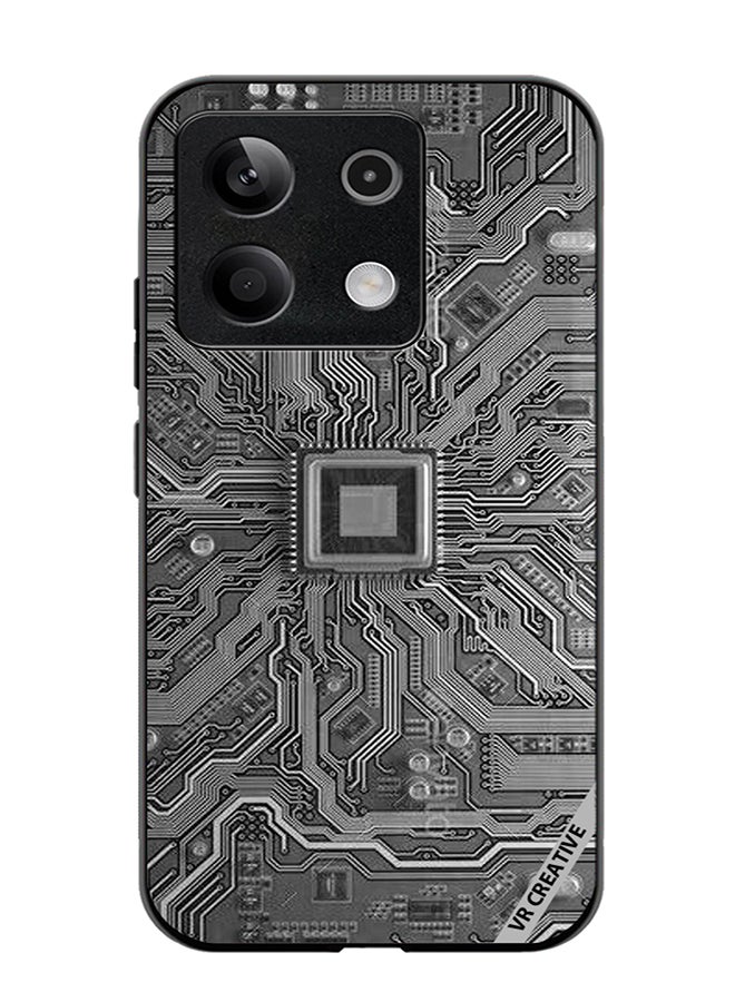 VR CREATIVE Protective Case Cover For Xiaomi Poco X6 Layer Design Multicolour - Image 1