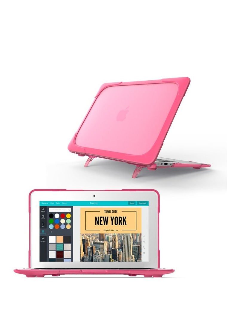 GULFLINK Hard Shell Case Cover with Kickstand Shockproof Function for MacBook Air A1465/A1370 11 inch - Image 1