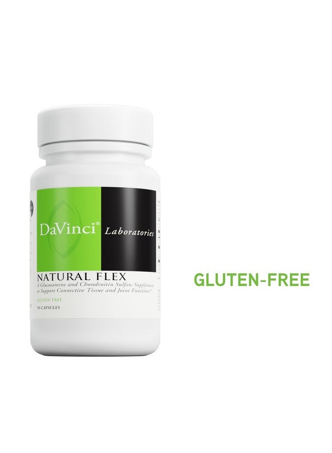 DAVINCI Labs Natural Flex - A Glucosamine and Chondroitin Sulfate Supplement to Support Connective Tissue and Joint Functions - Gluten Free - 90 Capsules - Image 5