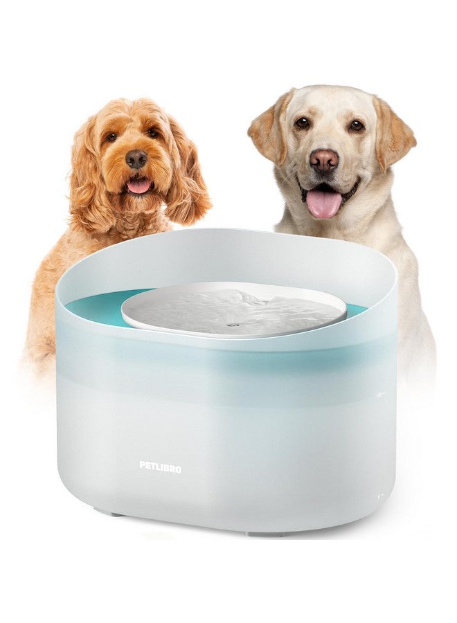 PETLIBRO PETLIBRO Dog Water Fountain, 2.1Gal/8L Capsule Dog Fountain for Medium to Large Dogs, Anti-Splash Dog Water Bowl Dispenser, Super Quiet Pet Water Fountain, Great for Dogs Cats and Multi-Pet Home  - Image 1