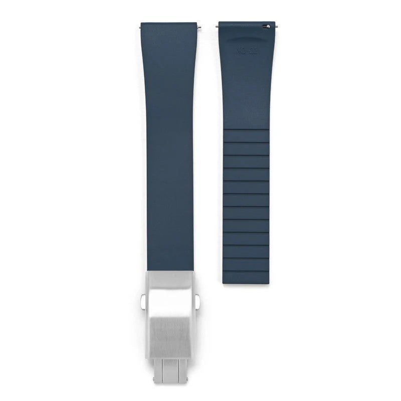 Bluejw Replacement Watch Strap for Cartier – 18mm 19mm 20mm 21mm 22mm FKM Rubber Watch Bands in Multiple Colors - Image 1