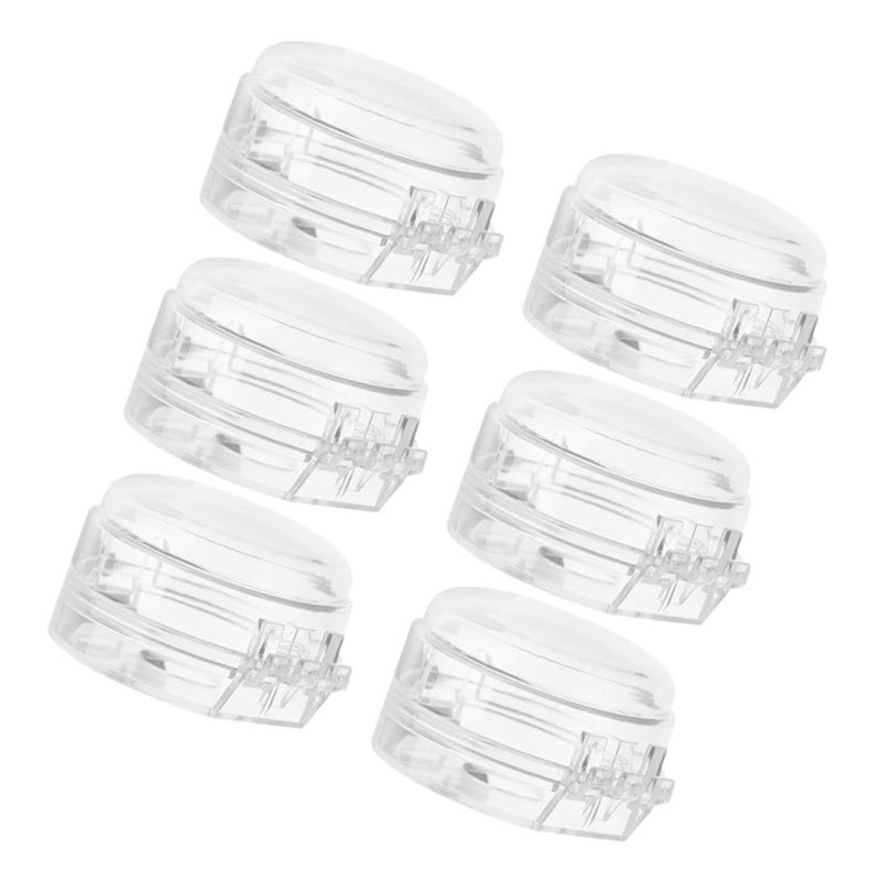 6 Pcs Stove Knob Covers Protectors Prevent Accidental Burns Gas Leaks Easy to Clean - Image 2