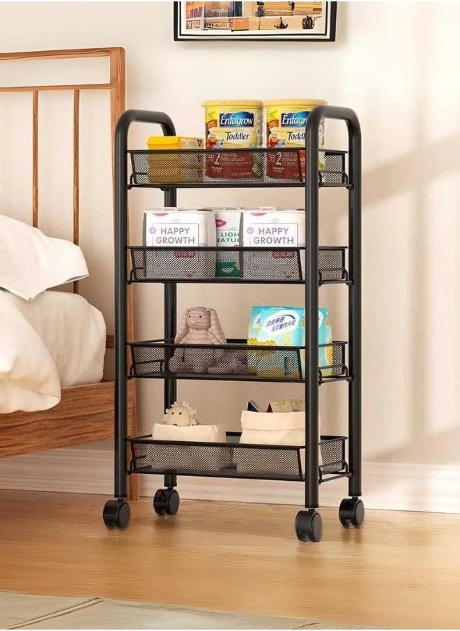 SHEE ONE - Mobile metal storage cart with 4 wheels - Image 1