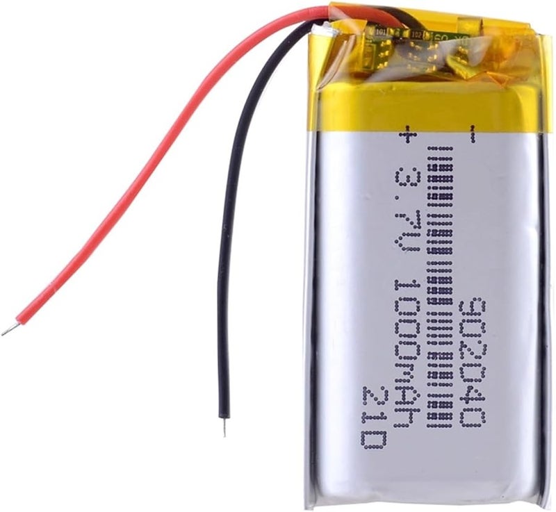 3 7V 1000mAh Lithium Ion Battery 2 54 2p Color For Electronics - Image 1