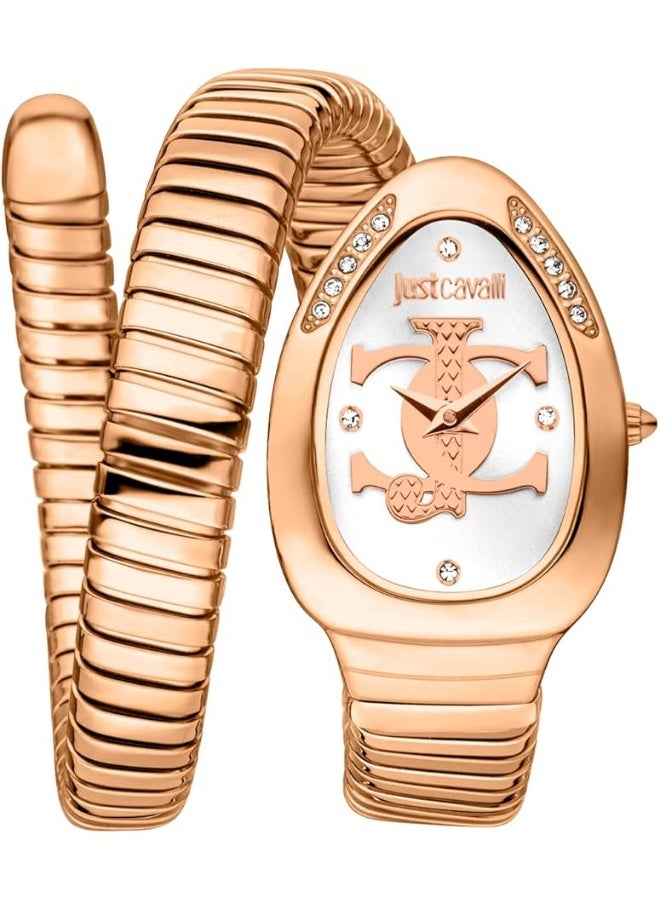 JC1L227M0055 Serpente Logo Watch for Women