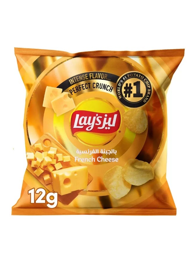 Lay's Lays Intense French Cheese Flavored Potato Chips- 21X12gms - Image 1
