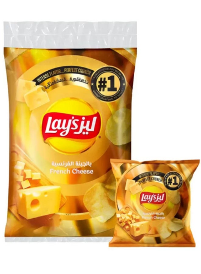 Lay's Lays Intense French Cheese Flavored Potato Chips- 21X12gms - Image 2