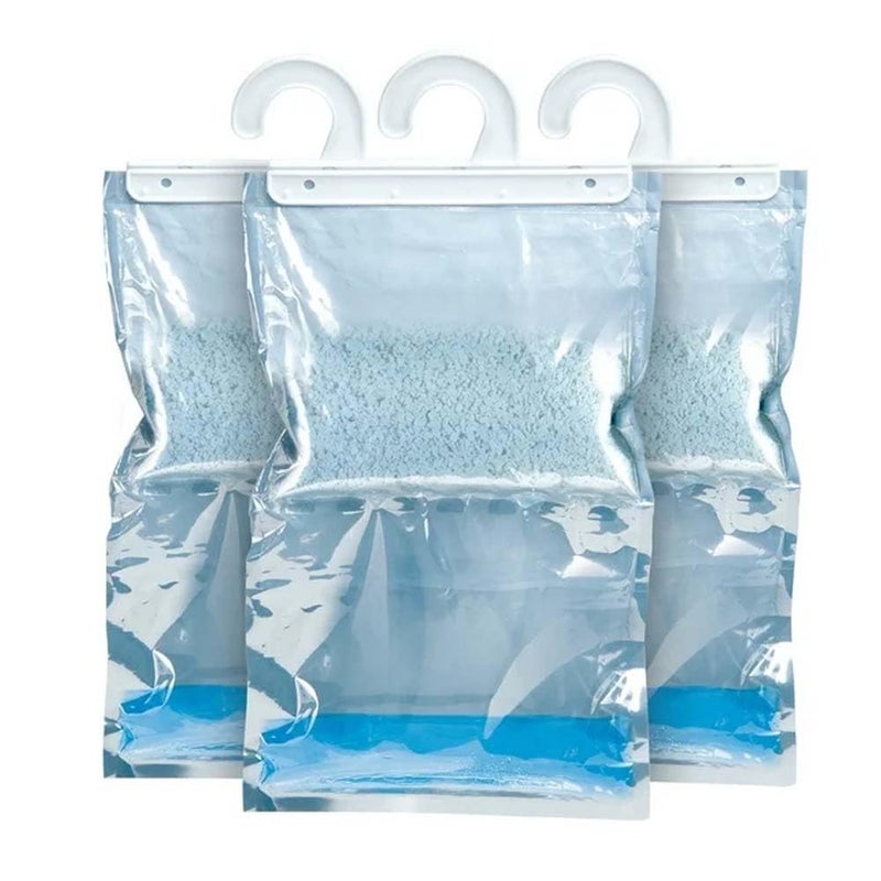 HUMYDRY Humydry Odor Moisture Absorber Hanging Bag Pack 3 x 450gm  - Image 4