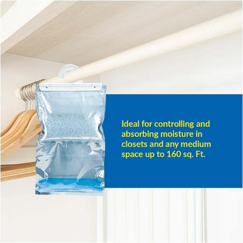HUMYDRY Humydry Odor Moisture Absorber Hanging Bag Pack 3 x 450gm  - Image 3