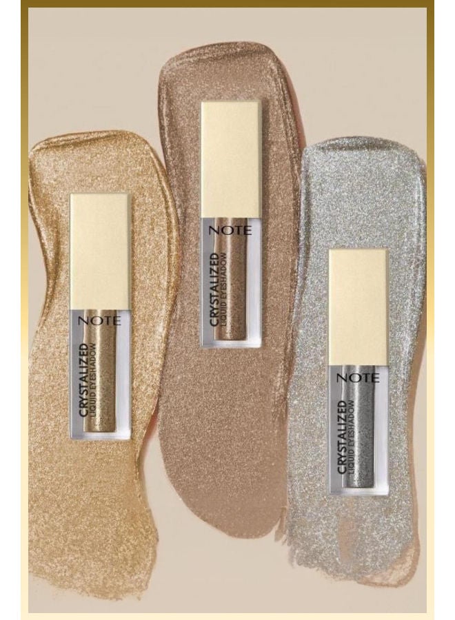 NOTE Cosmetics Crystalized Liquid Eyeshadow - Image 4