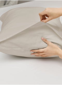 Master Home Textile Cotton Fitted Sheet Set, 100% Cotton, 200 TC, 3 Pieces King Size with 35 cm Deep Pocket  - Image 4