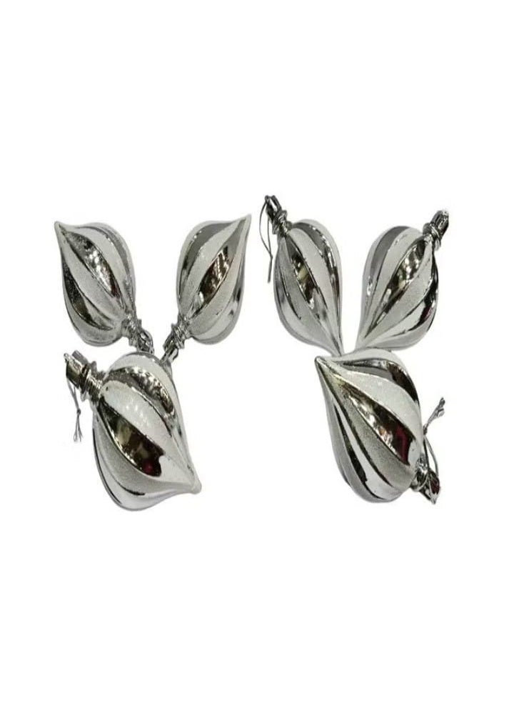 6 قطع من زينة شجرة عيد الميلاد المعلقة للزينة - Image 2