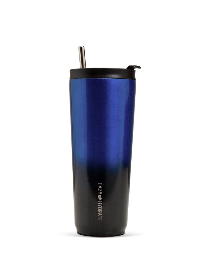 Eazy Kids Insulated Water Bottle Tumbler, 700ml Blue - Image 1
