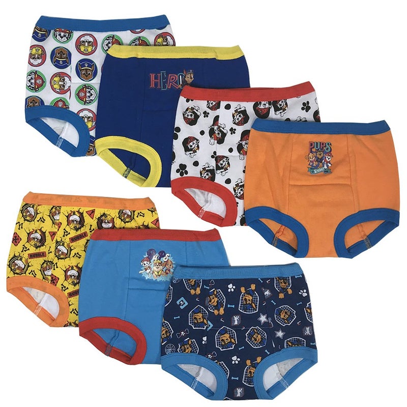 Paw Patrol Boys Toddler Potty Training Pant and Starter Kit with Stickers and Tracking Chart in Sizes 18M, 2T, 3T, 4T, 7-Pack Training Pant, 2T - Image 1