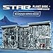 Reobrix Bookend Building Set with Light Star Planet Book Nook Building Kit 66030 Bookshelf Home Decor 2879 PCS Booknook Model Toy Kit Gift for Adults - Image 4